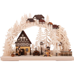 Candle Arch - Sawmill - 44x30 cm / 17.3x11.8 inch
