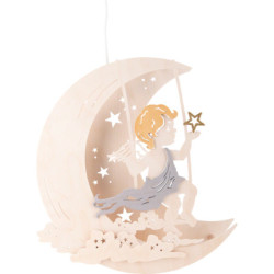 Window Picture - Angel with Star - 35 cm / 13.8 inch