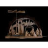 Candle Arch - Nativity Scene with Pyramid - 35x26 cm / 13.8x10.2 inch