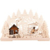 3D Candle Arch - Forest Trail - 43x28,5 cm / 16.9x11.2 inch