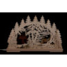 3D Candle Arch - Forest Trail - 43x28,5 cm / 16.9x11.2 inch