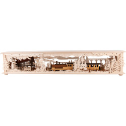 Illuminated Stand Station for Candle Arches - 80x15 cm / 31.5x5.9 inch