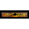 Illuminated Stand Wooden Cart for Candle Arches - 80x15 cm / 31.5x5.9 inch