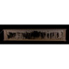 Illuminated Stand Wooden Cart for Candle Arches - 80x15 cm / 31.5x5.9 inch