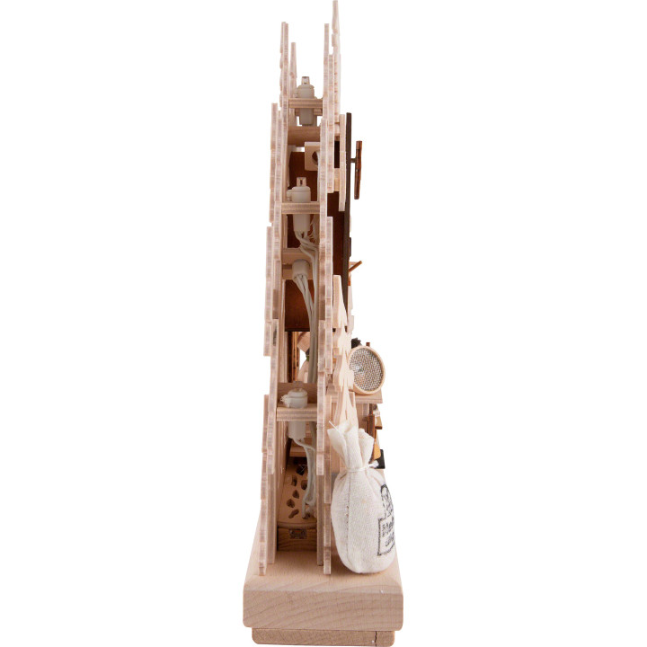 3D-Schwibbogen Weihnachtsbackstube - 44x29x7 cm