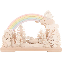 3D Double Arch - Sandman under the Rainbow - 43x30 cm / 16.9x11.8 inch