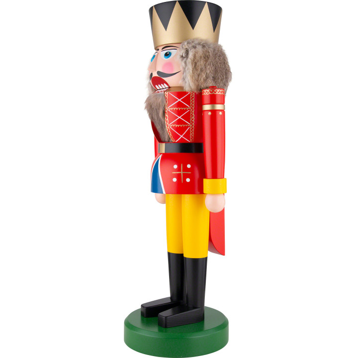Nussknacker König rot - 75 cm
