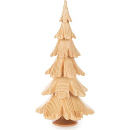 Massivholzbaum natur - 15,5 cm