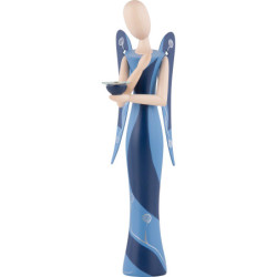 Sternkopf-Engel "Blue Desire" - 24,5 cm