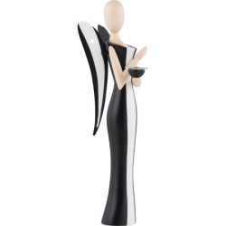 Sternkopf-Engel "Black Beauty" - 24,5 cm