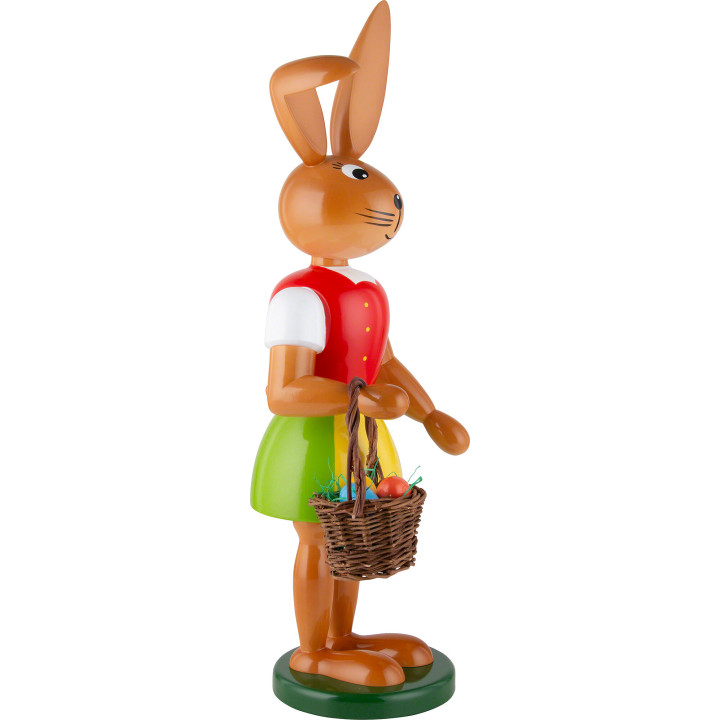 Häsin mit kurzem Rock - 55 cm