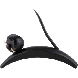 Katze schwarz - kletternd - 9 cm