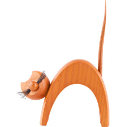 Cat Ocher - Standing - 13 cm / 5.1 inch
