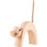 Katze natur - stehend  - 13 cm