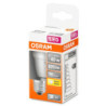 LED-Tropfenlampe gefrostet - Sockel E27 - 230V/5,5W