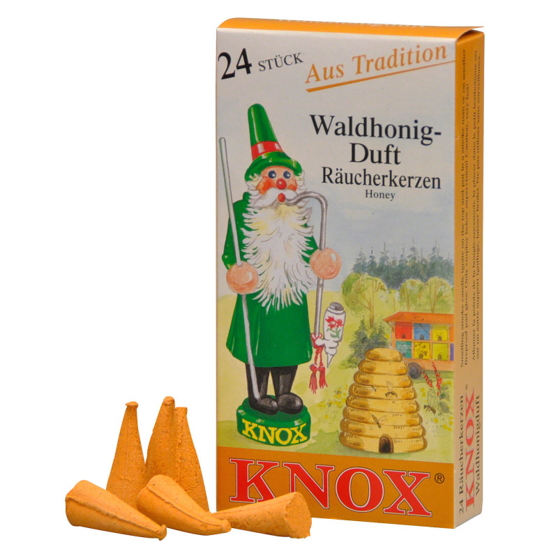 Knox Räucherkerzen - Waldhonig