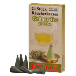 Knox Räucherkerzen - Grüner Tee