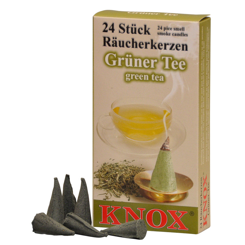 Knox Räucherkerzen - Grüner Tee