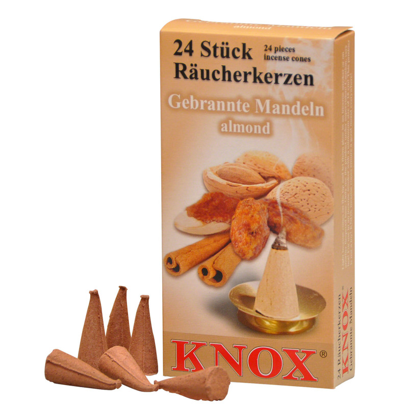 Knox Räucherkerzen - Gebrannte Mandel