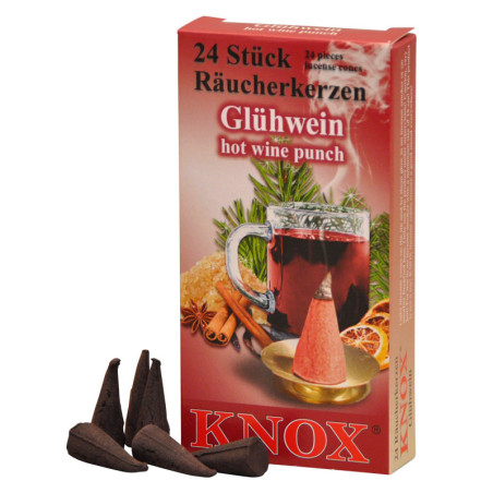 Knox Räucherkerzen - Glühwein