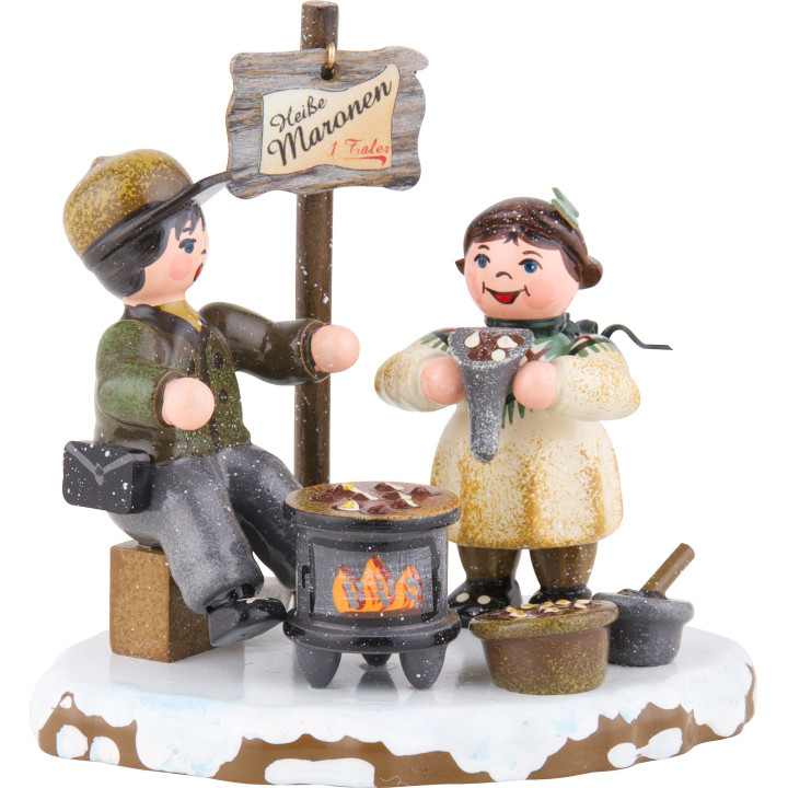 Winterkinder Heiße Maronen - 8 cm
