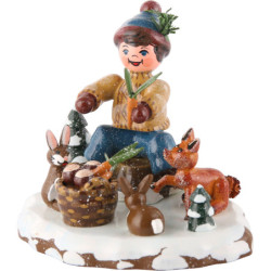 Winter Children Animals of the Forest - 7 cm / 3 inch