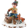 Winter Children Animals of the Forest - 7 cm / 3 inch