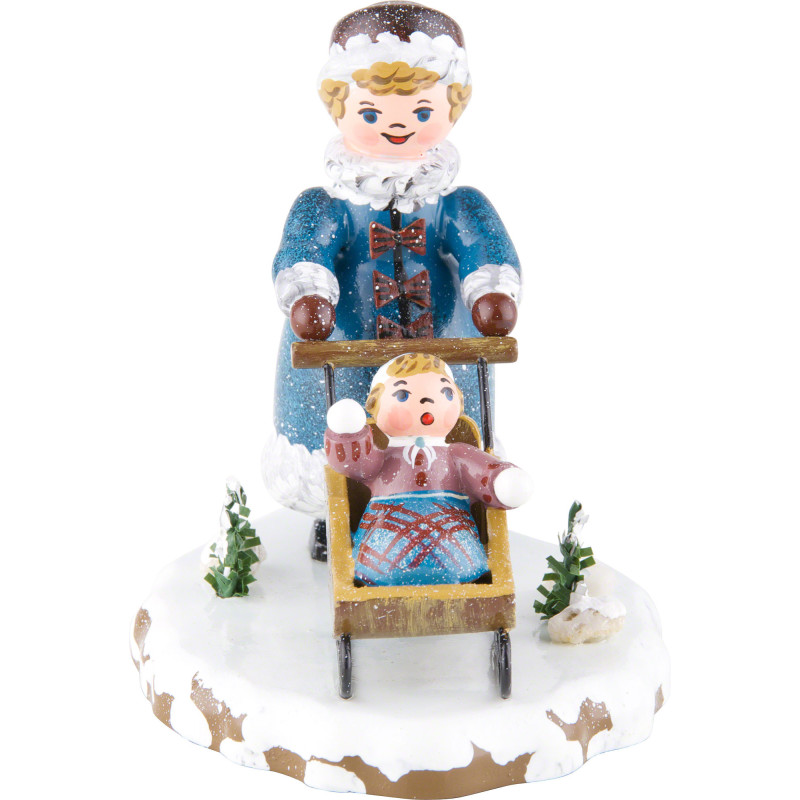 Winter Children Girls Sledge with Children - 7 cm / 2,5 inch