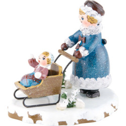 Winter Children Girls Sledge with Children - 7 cm / 2,5 inch
