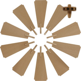 Flügelrad für Weihnachtspyramide - Durchmesser   35 cm