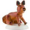 Winter Children Fox - Set of Four - 3 cm / 1,5 inch