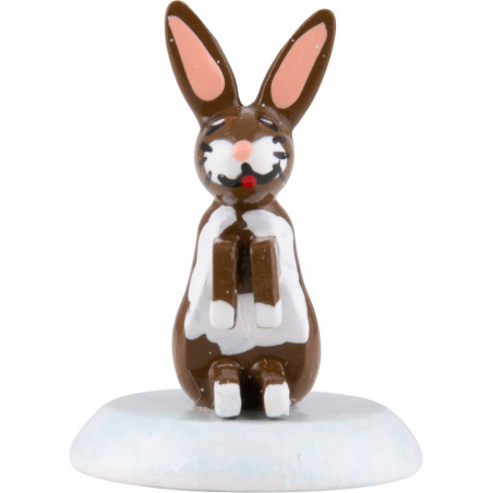 Winter Children Rabbit - Set of Six - 1,5 cm / 0,5 inch