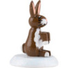 Winter Children Rabbit - Set of Six - 1,5 cm / 0,5 inch