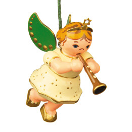 Christbaumschmuck Engel mit Klarinette - 6 cm