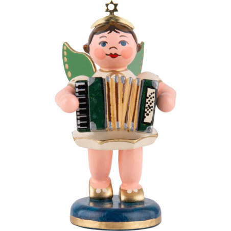 Angel with Accordion - 6,5 cm / 2,5 inch