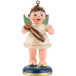 Angel with Lute - 6,5 cm / 2,5 inch