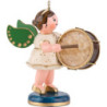 Engel mit Pauke - 6,5 cm