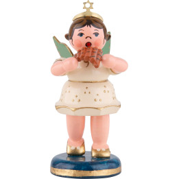 Angel with Pan Flute - 6,5 cm / 2,5 inch