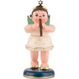Angel with Flute - 6,5 cm / 2,5 inch