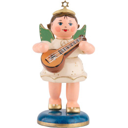 Engel mit Mandoline - 6,5 cm