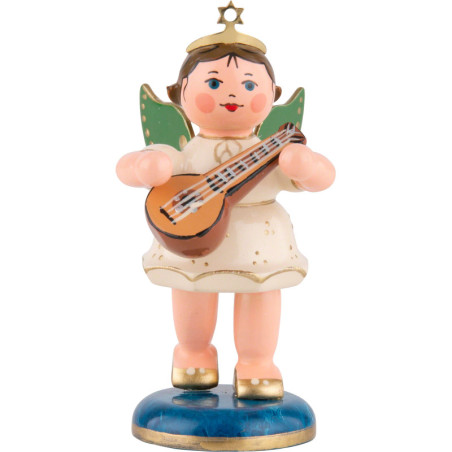Angel with Mandolin - 6,5 cm / 2,5 inch