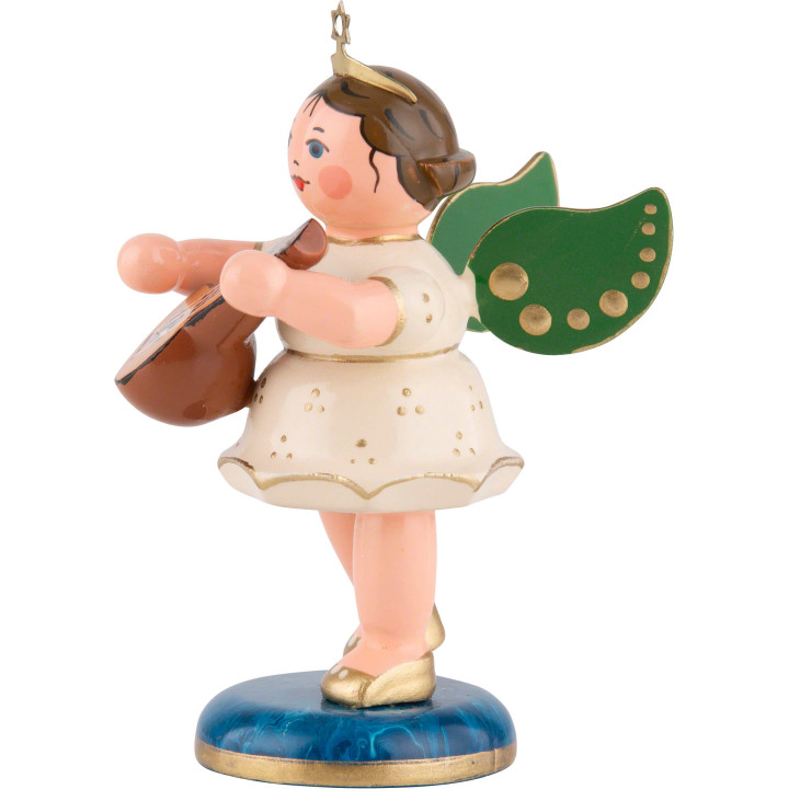 Engel mit Mandoline - 6,5 cm