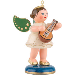 Angel with Mandolin - 6,5 cm / 2,5 inch