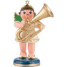 Engel mit Tuba - 6,5 cm