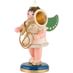 Engel mit Tenorhorn - 6,5 cm