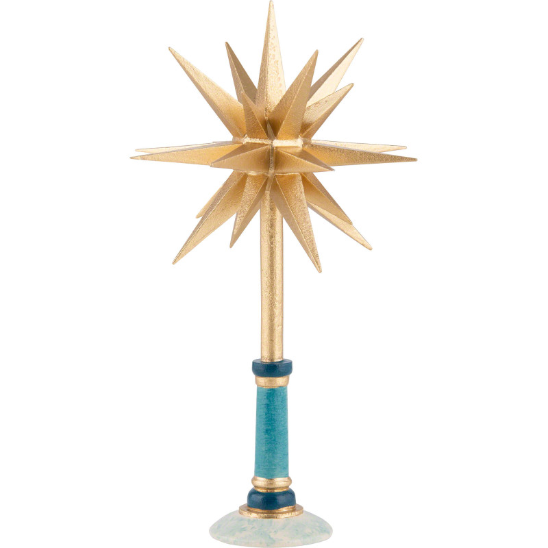 Adventsstern gold / Herrnhuter Stern - 13 cm