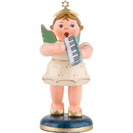 Engel mit Melodika - 6,5 cm