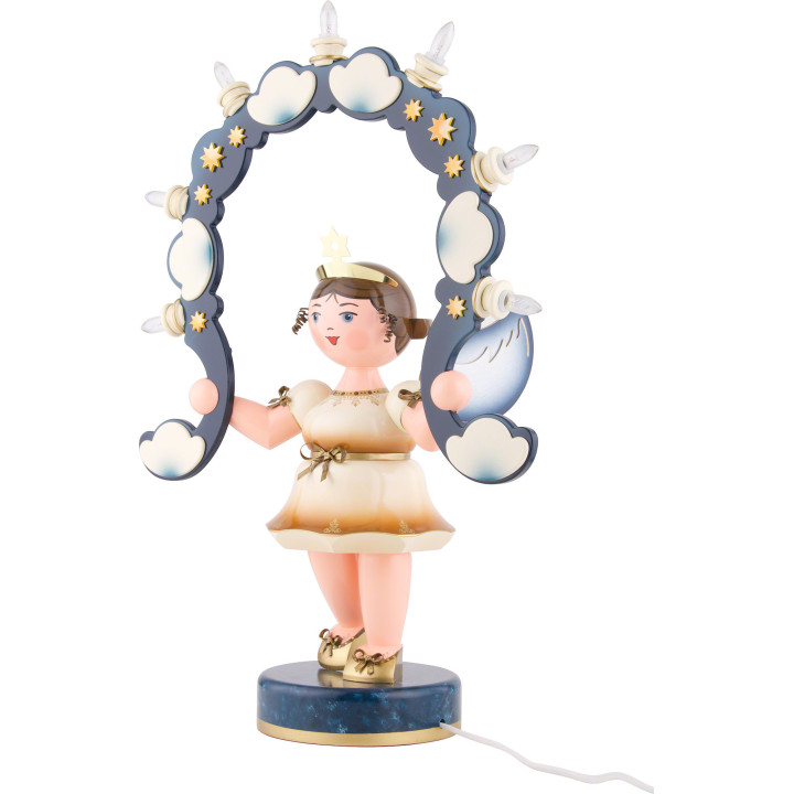 Light Angel with Light Arch - 53 cm / 21 inch