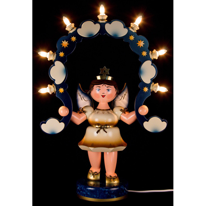 Lichterengel elektrisch beleuchtet - 53 cm