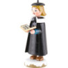 Winter Children Church Singers with Book - 8 cm / 3 inch